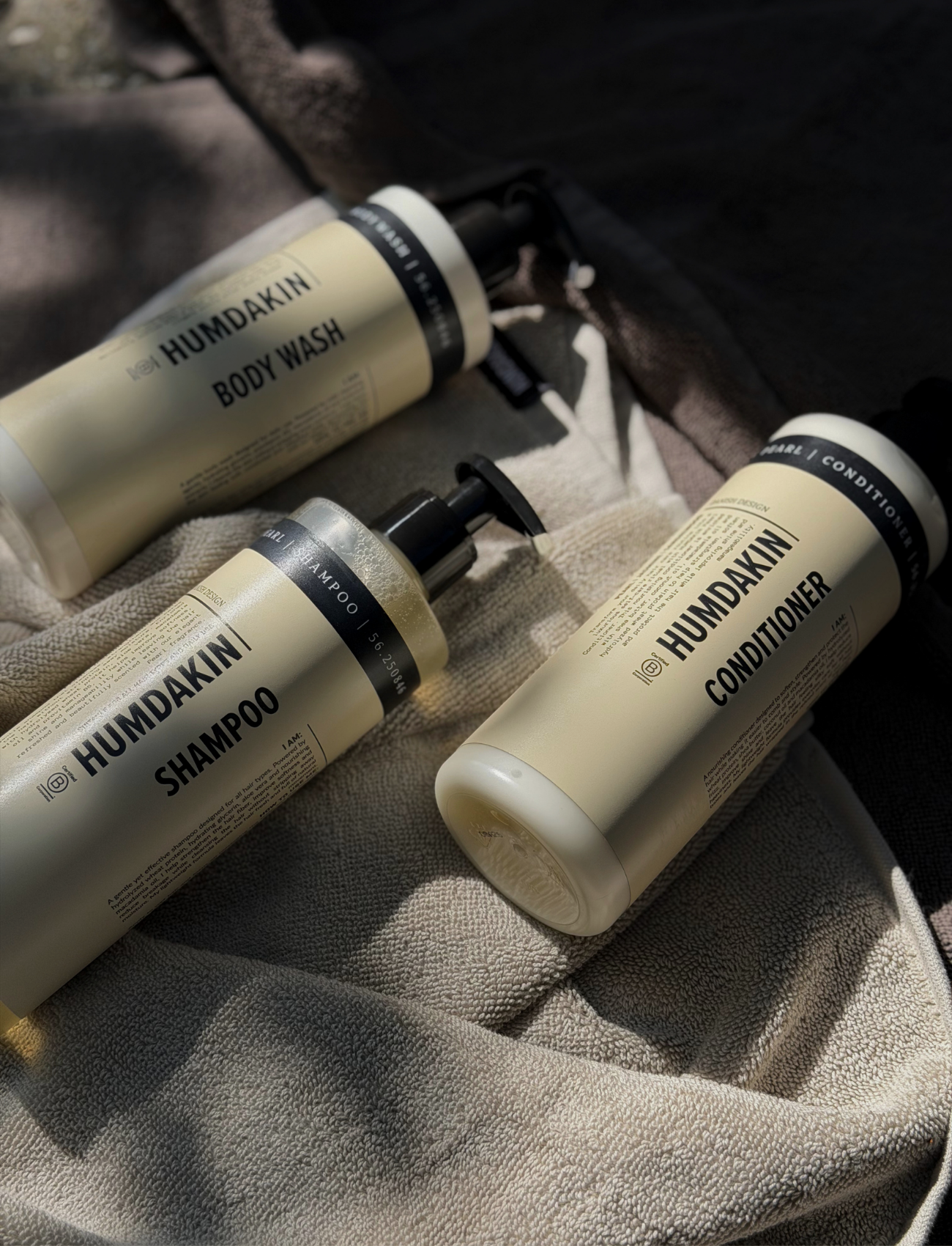 HUMDAKIN Pearl Shampoo - Jasmin & Sandeltræ Hair and Body Care